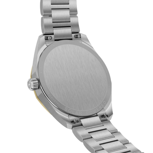 Montre Tissot PRC 100 Solar 39 mm Quartz Cadran Argent Bicolore Doré
