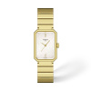 Montre Tissot SRV 30 mm Quartz Cadran Nacre Blanche Acier PVD Or Jaune