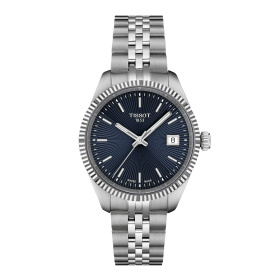 Montre Tissot Ballade 34 mm Quartz Cadran Bleu Bracelet Acier