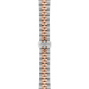 Montre Tissot Ballade 34 mm Quartz Cadran Argent Bicolore Ton Or Rose
