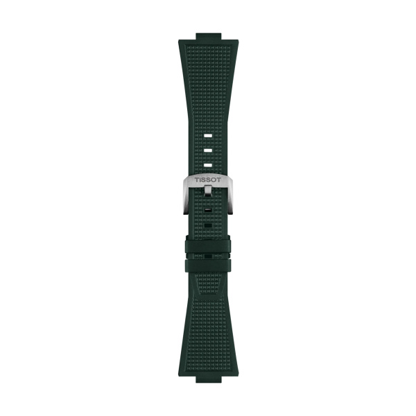 Bracelet Montre Tissot PRX 40 mm Caoutchouc Vert