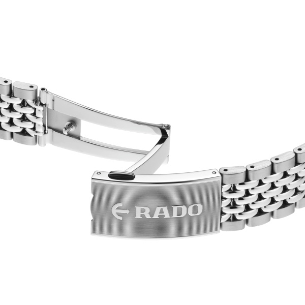 Montre Rado Captain Cook 39 mm Automatique Cadran Dégradé Bordeaux Bracelet Acier