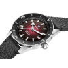 Montre Rado Captain Cook 39 mm Automatique Cadran Dégradé Bordeaux Bracelet Acier