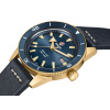 Montre Rado Captain Cook Bronze 42 mm Automatique Cadran Bleu Édition Limitée