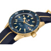 Montre Rado Captain Cook Bronze 42 mm Automatique Cadran Bleu Édition Limitée