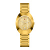 Montre Rado DiaStar Original 30 mm Automatique Cadran Jaune Poudre de Diamant Doré