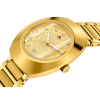 Montre Rado DiaStar Original 30 mm Automatique Cadran Jaune Poudre de Diamant Doré