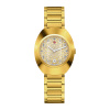Montre Rado DiaStar Original 30 mm Automatique Cadran Rhodié Zircons Bleus Doré
