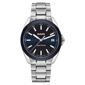 Montre Rado HyperChrome 41,5 mm Quartz Cadran Bleu Lunette Céramique Bleue