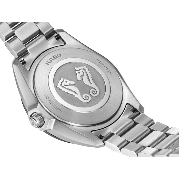 Montre Rado HyperChrome 41,5 mm Quartz Cadran Bleu Lunette Céramique Bleue