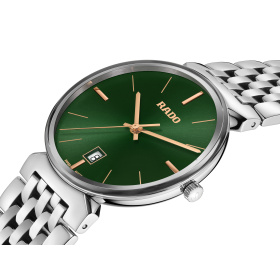 Montre Rado Florence 38 mm Quartz Cadran Vert Bracelet Acier