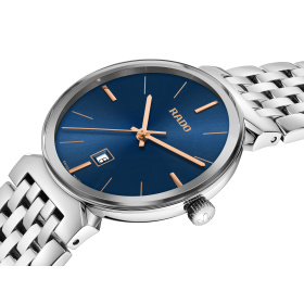 Montre Rado Florence 30 mm Quartz Cadran Bleu Bracelet Acier