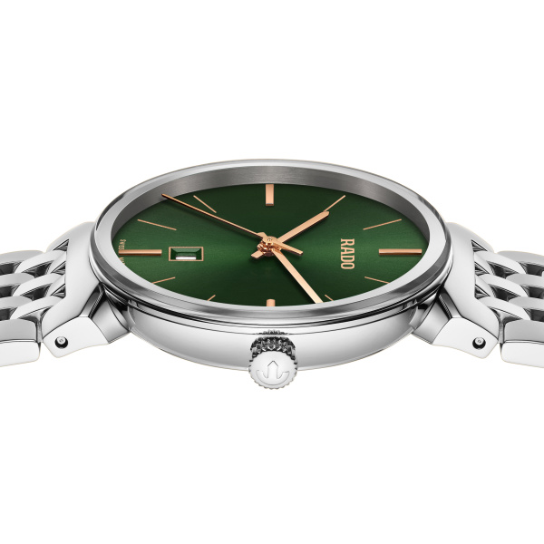 Montre Rado Florence 30 mm Quartz Cadran Vert Bracelet Acier