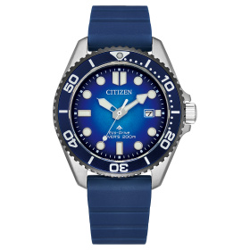 Montre Citizen Promaster Marine 40,55 mm Eco-Drive Plongée Cadran Bleu Bracelet Bleu