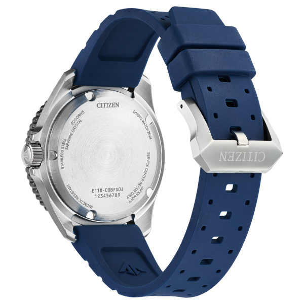 Montre Citizen Promaster Marine 40,55 mm Eco-Drive Plongée Cadran Bleu Bracelet Bleu