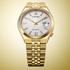 Montre Citizen Tsuyosa 60 40 mm Automatique Acier Doré Cadran Argenté