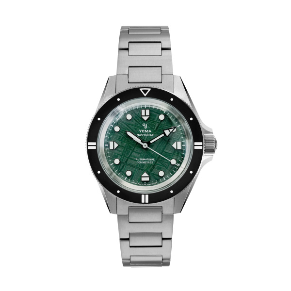 Montre Yema Navygraf Meteorite CMM.10 39 mm Cadran Vert Édition Limitée