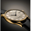 Montre Frederique Constant Classics Quartz Date 40 mm Acier PVD Doré Cadran Crème Bracelet Cuir Noir