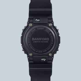 Montre Casio G-Shock GM-5600 Bamford 43,2 mm Quartz Numérique Lunette Acier Noir