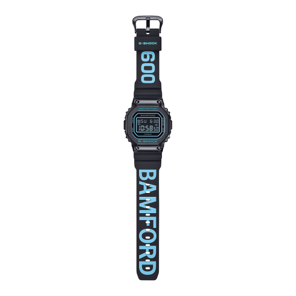 Montre Casio G-Shock GM-5600 Bamford 43,2 mm Quartz Numérique Lunette Acier Noir