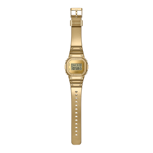 Montre Casio G-Shock GM-5600 43,2 mm Quartz Numérique Doré Bracelet Silicone Doré
