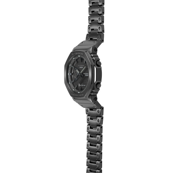 Montre Casio G-Shock GM-B2100 Full Metal 44,4 mm Tough Solar Bluetooth Noir Bracelet Acier