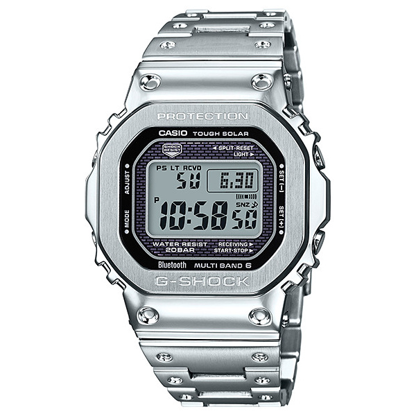 Montre Casio G-Shock GMW-B5000 Full Metal 43,2 mm Tough Solar Radio-pilotée Bluetooth Acier