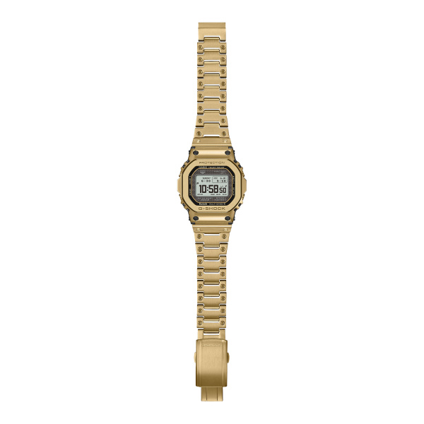 Montre Casio G-Shock GMW-BZ5000 Full Metal 43,6 mm Tough Solar Radio-pilotée Bluetooth Écran MIP Doré