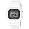 Montre Casio G-Shock GW-5000 42,8 mm Tough Solar Radio-pilotée Numérique Blanc Bracelet Résine