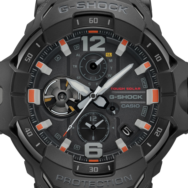 Montre Casio G-Shock Gravitymaster GR-B300EC 54,7 mm Solaire Bluetooth Cadran Noir Bracelet Résine Noir