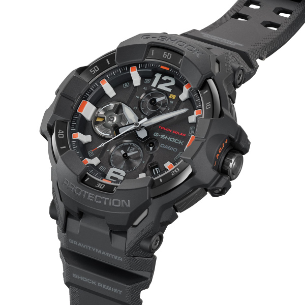 Montre Casio G-Shock Gravitymaster GR-B300EC 54,7 mm Solaire Bluetooth Cadran Noir Bracelet Résine Noir