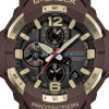 Montre Casio G-Shock Gravitymaster GR-B300H 54,7 mm Solaire Bluetooth Lunette Dorée Bracelet Résine Brun