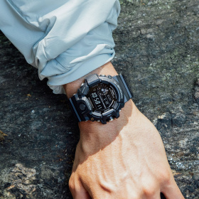 Montre Casio G-Shock Rangeman GW-9400 53,5 mm Solaire Radio-pilotée Écran Négatif Noir