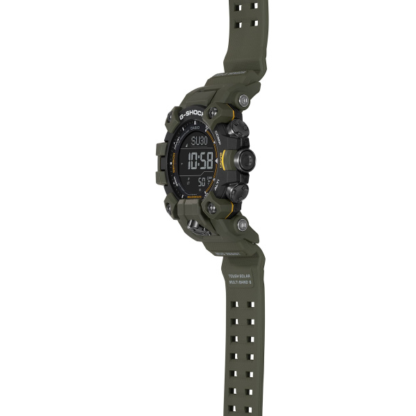 Montre Casio G-Shock Mudman GW-9500 52,7 mm Solaire Radio-pilotée Écran Négatif Bracelet Vert