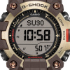 Montre Casio G-Shock Mudman GW-9500MH 52,7 mm Solaire Radio-pilotée Lunette Dorée Bracelet Résine Brun