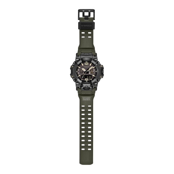 Montre Casio G-Shock Mudmaster GWG-B1000 52,1 mm Solaire Bluetooth Verre Saphir Bracelet Vert