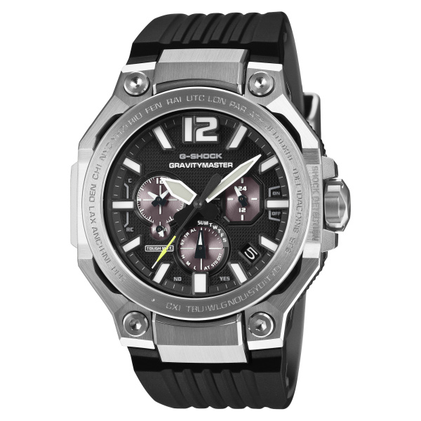 Montre Casio G-Shock Gravitymaster GWR-B3000 47,3 mm Solaire Radio-pilotée Bluetooth Verre Saphir Noir