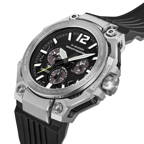 Montre Casio G-Shock Gravitymaster GWR-B3000 47,3 mm Solaire Radio-pilotée Bluetooth Verre Saphir Noir
