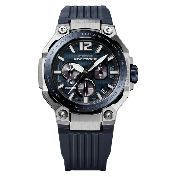 Montre Casio G-Shock Gravitymaster GWR-B3000A 47,3 mm Solaire Radio-pilotée Bluetooth Cadran Bleu
