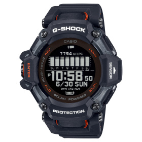 Montre Casio G-Shock G-Squad GBD-H2000 52,6 mm GPS Cardiofréquencemètre Solaire Noir