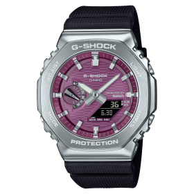 Montre Casio G-Shock G-Steel GBM-2100A 44,4 mm Tough Solar Bluetooth Cadran Bordeaux