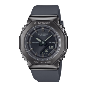 Montre Casio G-Shock GM-S2110B 40,5 mm Quartz Analogique-Numérique Gris Foncé Bracelet Résine Noir