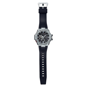 Montre Casio G-Shock G-Steel GST-B100 53,8 mm Tough Solar Bluetooth Cadran Noir Bracelet Résine