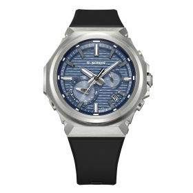Montre Casio G-Shock G-Steel GST-B1000 44,2 mm Tough Solar Bluetooth Cadran Bleu Bracelet Résine