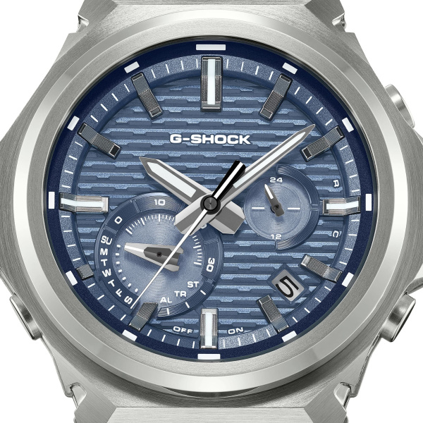 Montre Casio G-Shock G-Steel GST-B1000 44,2 mm Tough Solar Bluetooth Cadran Bleu Bracelet Résine