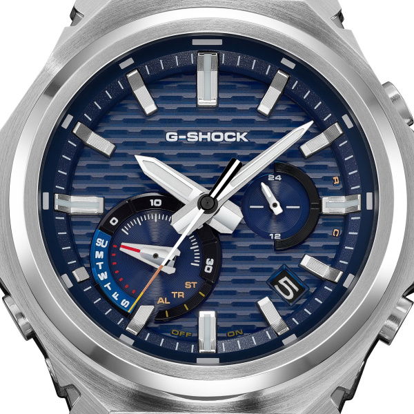 Montre Casio G-Shock G-Steel GST-B1000D 44,2 mm Tough Solar Bluetooth Cadran Bleu Bracelet Acier