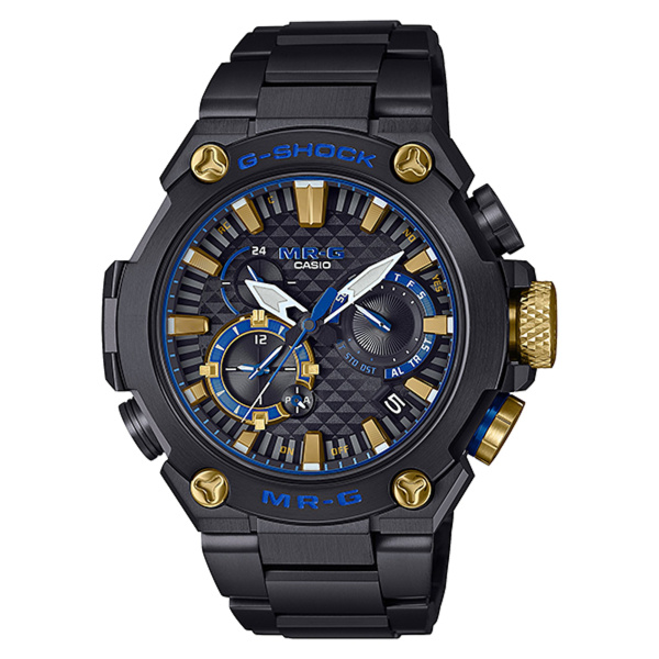 Montre Casio G-Shock MR-G MRG-B2000 49,8 mm Tough Solar Radio-pilotée Titane Noir Kachi-iro