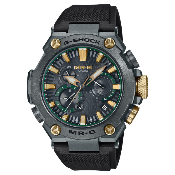 Montre Casio G-Shock MR-G MRG-B2000RG 49,8 mm Tough Solar Titane Recristallisé Kurogane Bracelet Caoutchouc