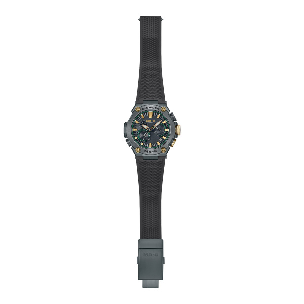 Montre Casio G-Shock MR-G MRG-B2000RG 49,8 mm Tough Solar Titane Recristallisé Kurogane Bracelet Caoutchouc