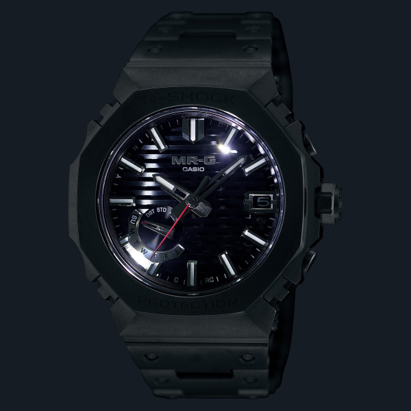 Montre Casio G-Shock MR-G MRG-B2100 44,4 mm Tough Solar Radio-pilotée Titane Cobarion Cadran Noir